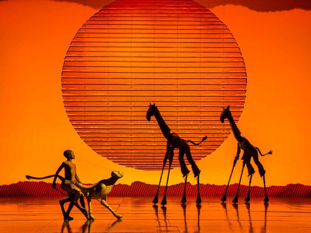 The Lion King production shot